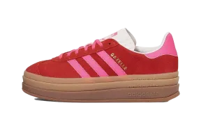 Adidas Gazelle Bold Collegiate Red Lucid Pink