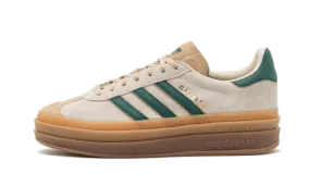 Adidas Gazelle Bold Magic Beige Collegiate Green