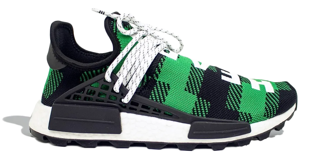 adidas Originals NMD Hu Pharrell x BBC Green Plaid