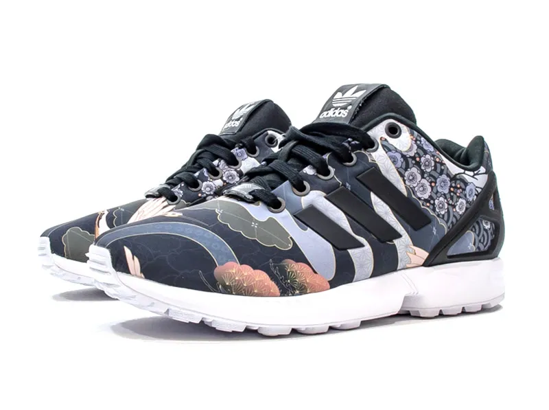 Adidas Originals Rita Ora ZX Flux W "Kimono Print" (negro/blanco/gris)