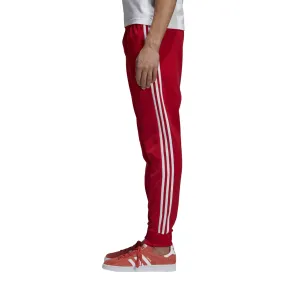 Adidas Originals Superstar Track Pants (Scarlet/ White)