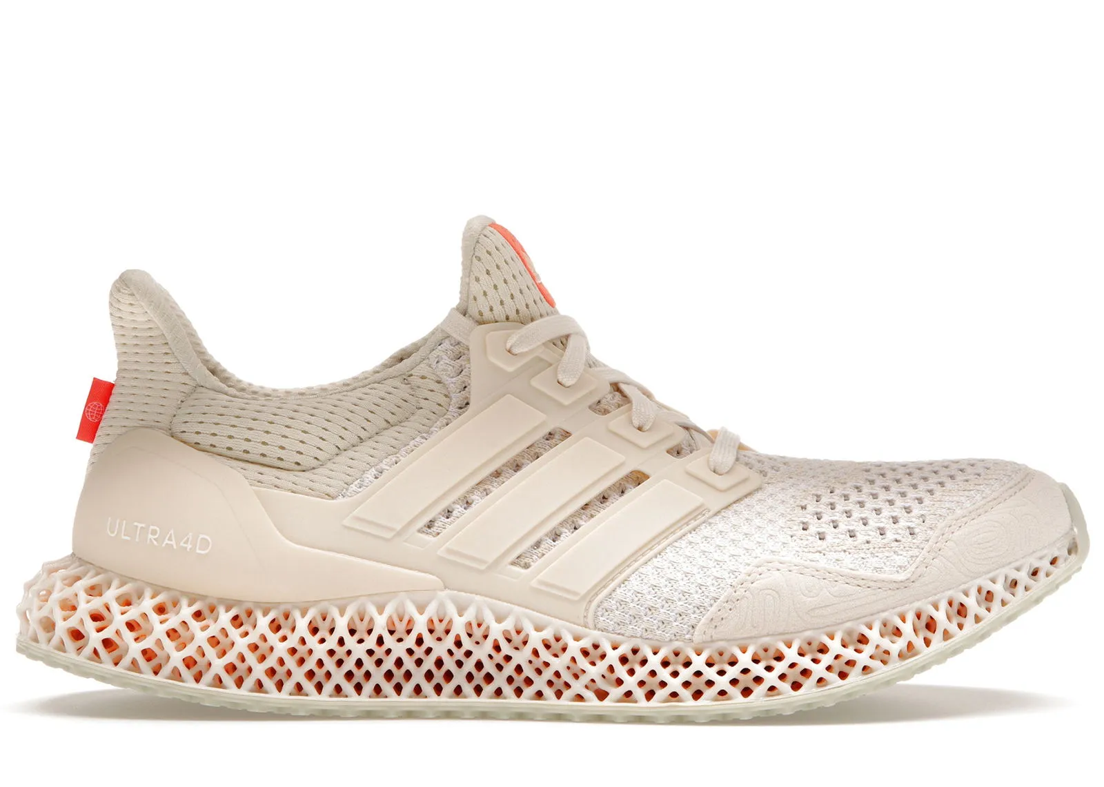 adidas Performance adidas Ultra 4D Wonder White Impact Orange