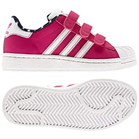 Adidas Superstar 2 CF C (28-35) (rosa/blanco)