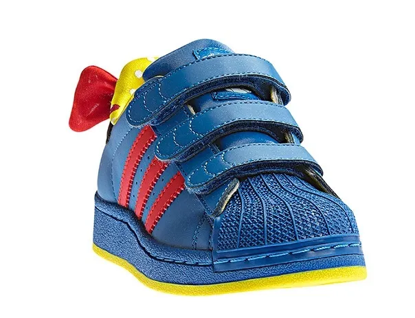 Adidas Superstar Disney Blanca Nieves CF K (azul/rojo/amarillo)