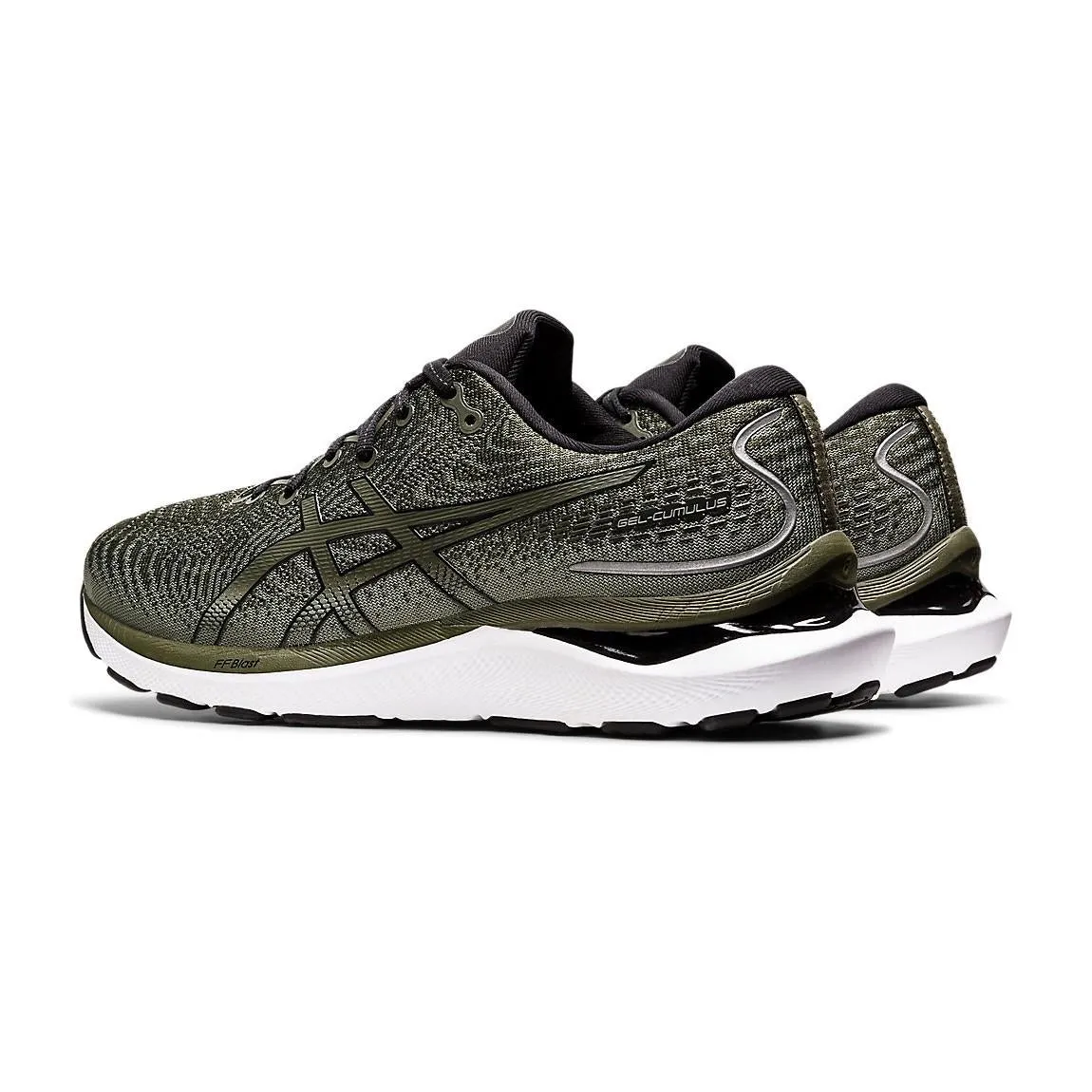 Asics Running Masculino Gel-Cumulus_24 Olive_Canvas/Black