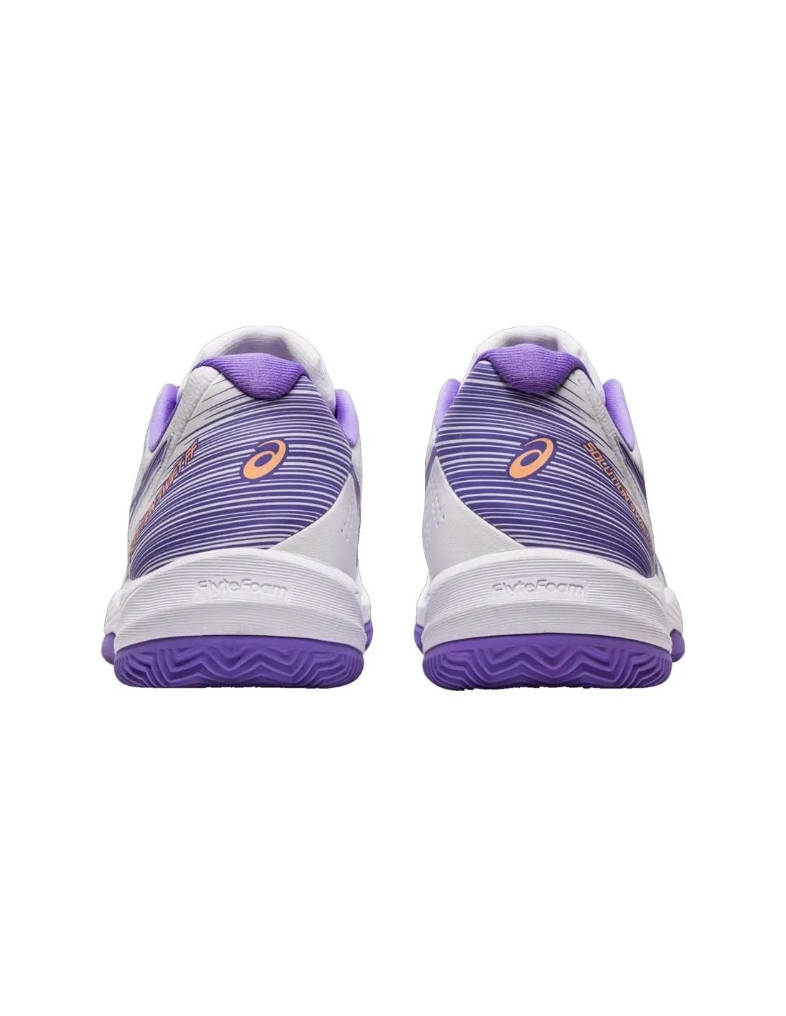 Asics Solution Swift Ff Blanco Morado Mujer