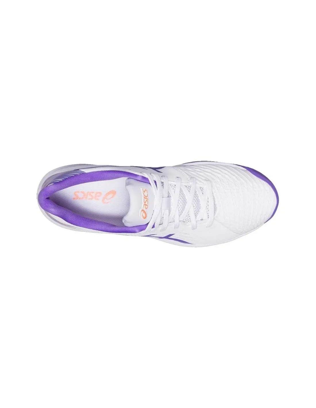 Asics Solution Swift Ff Blanco Morado Mujer