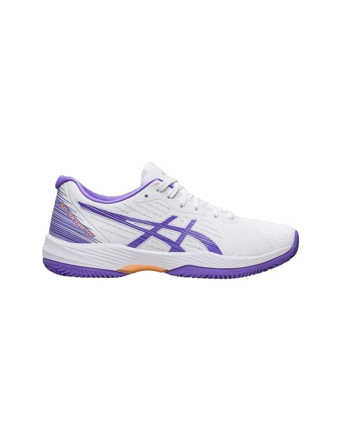 Asics Solution Swift Ff Blanco Morado Mujer