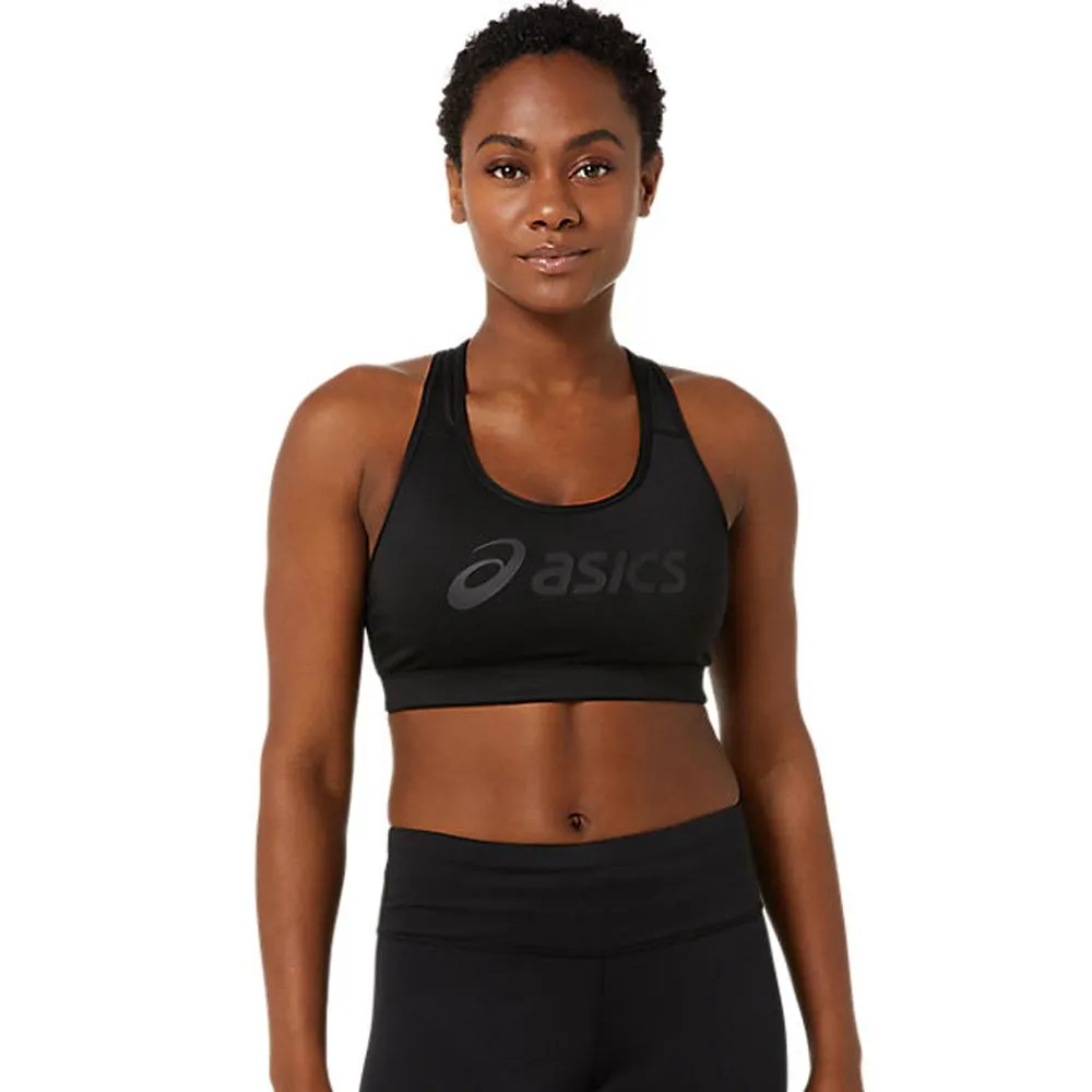 Asics Tops Femenino Running Padded_Bra Performance_Black/Performance_Black