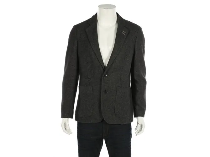 Autre Marque Blazers Chaquetas Gris antracita 