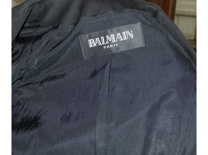 Balmain Chaquetas Negro 