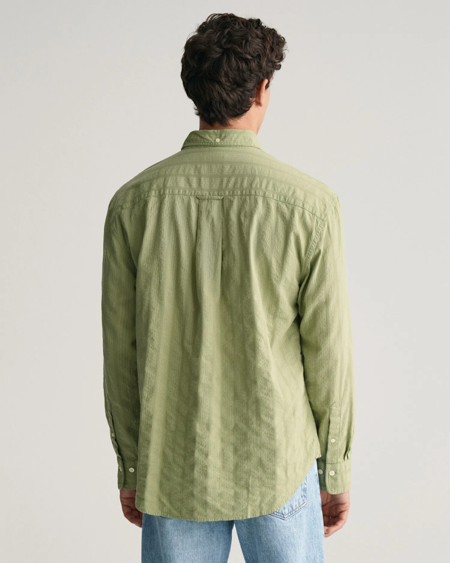 Camisa Relaxed Fit Dobby Stripe