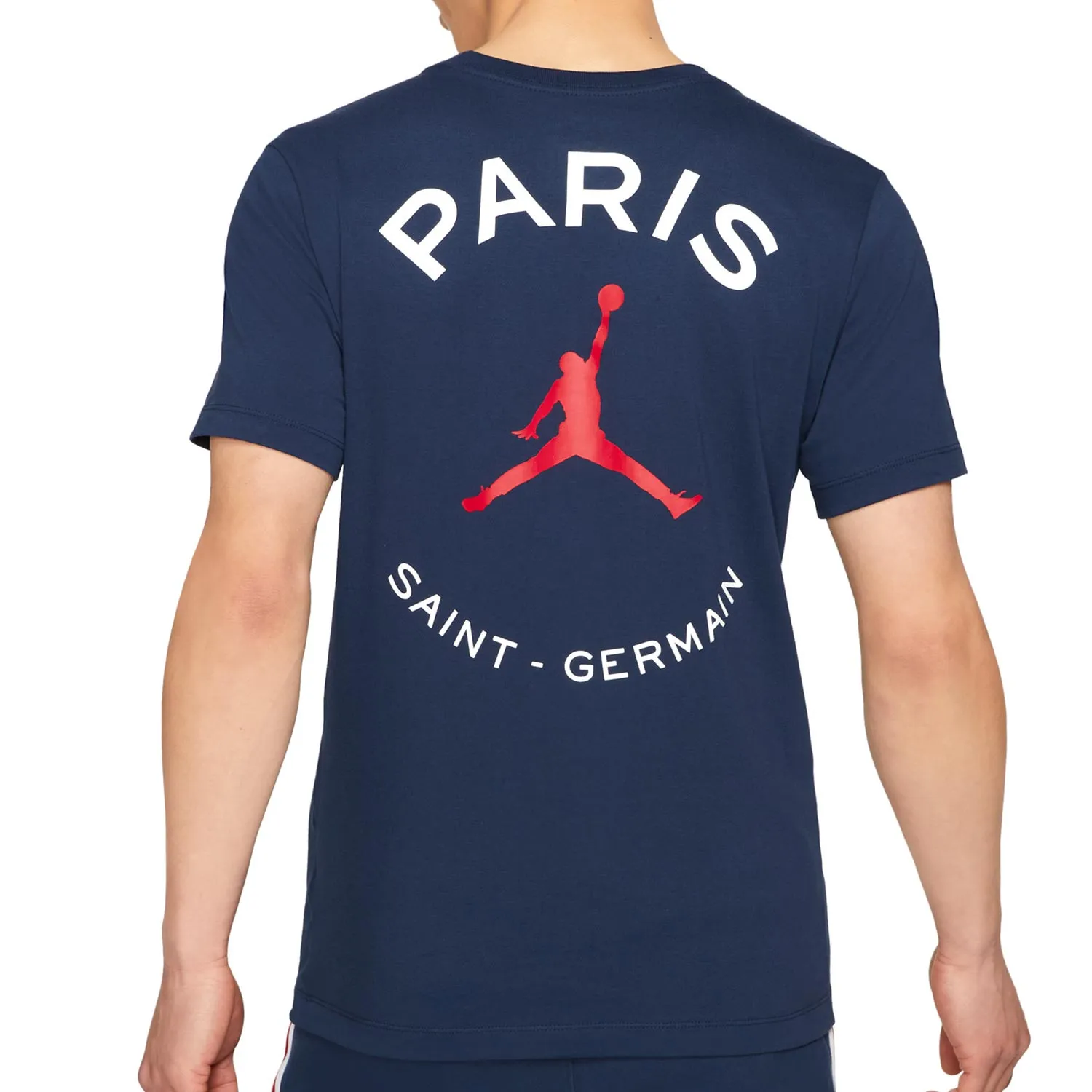 Camiseta algodón Nike PSG x Jordan Logo