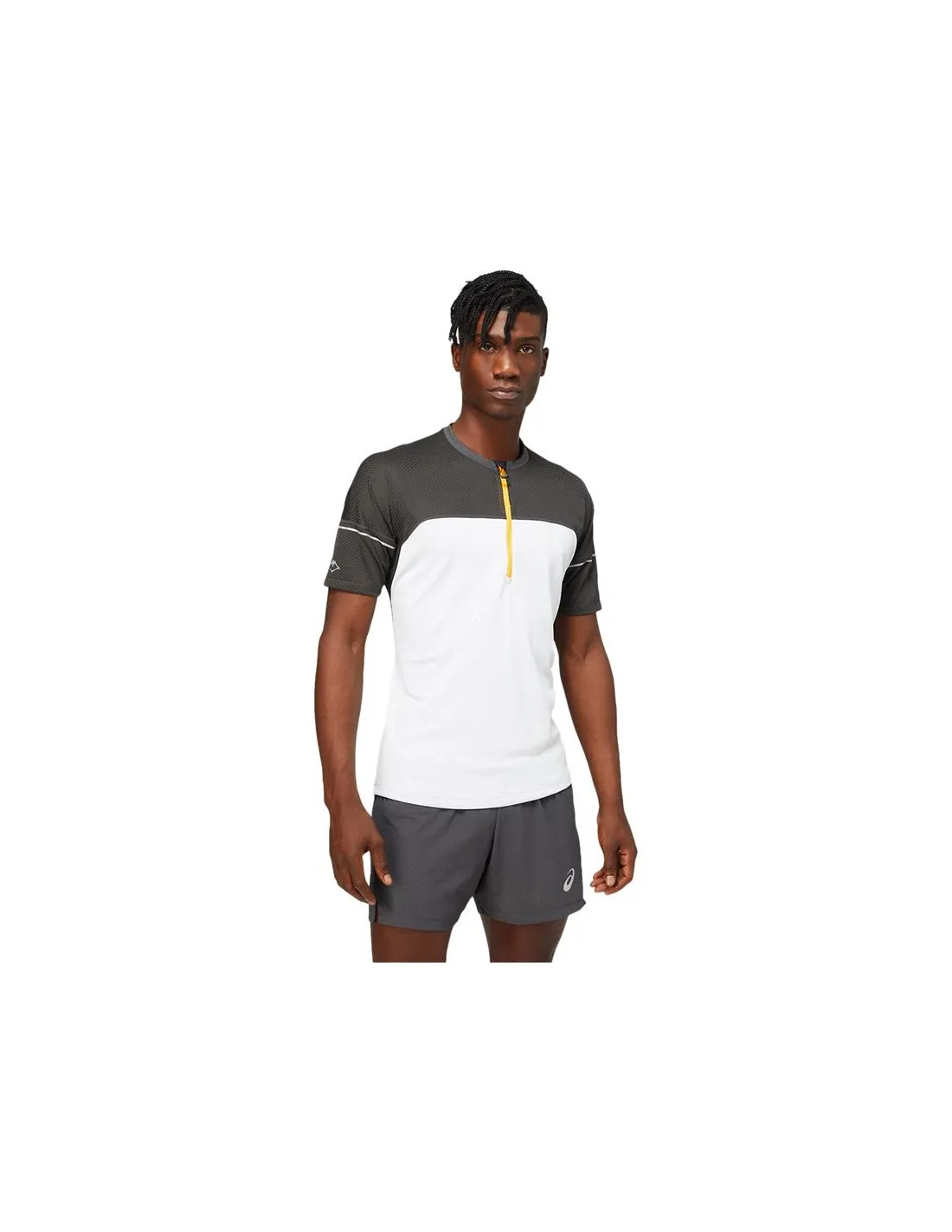 Camiseta Asics Fujitrail Top M Grey