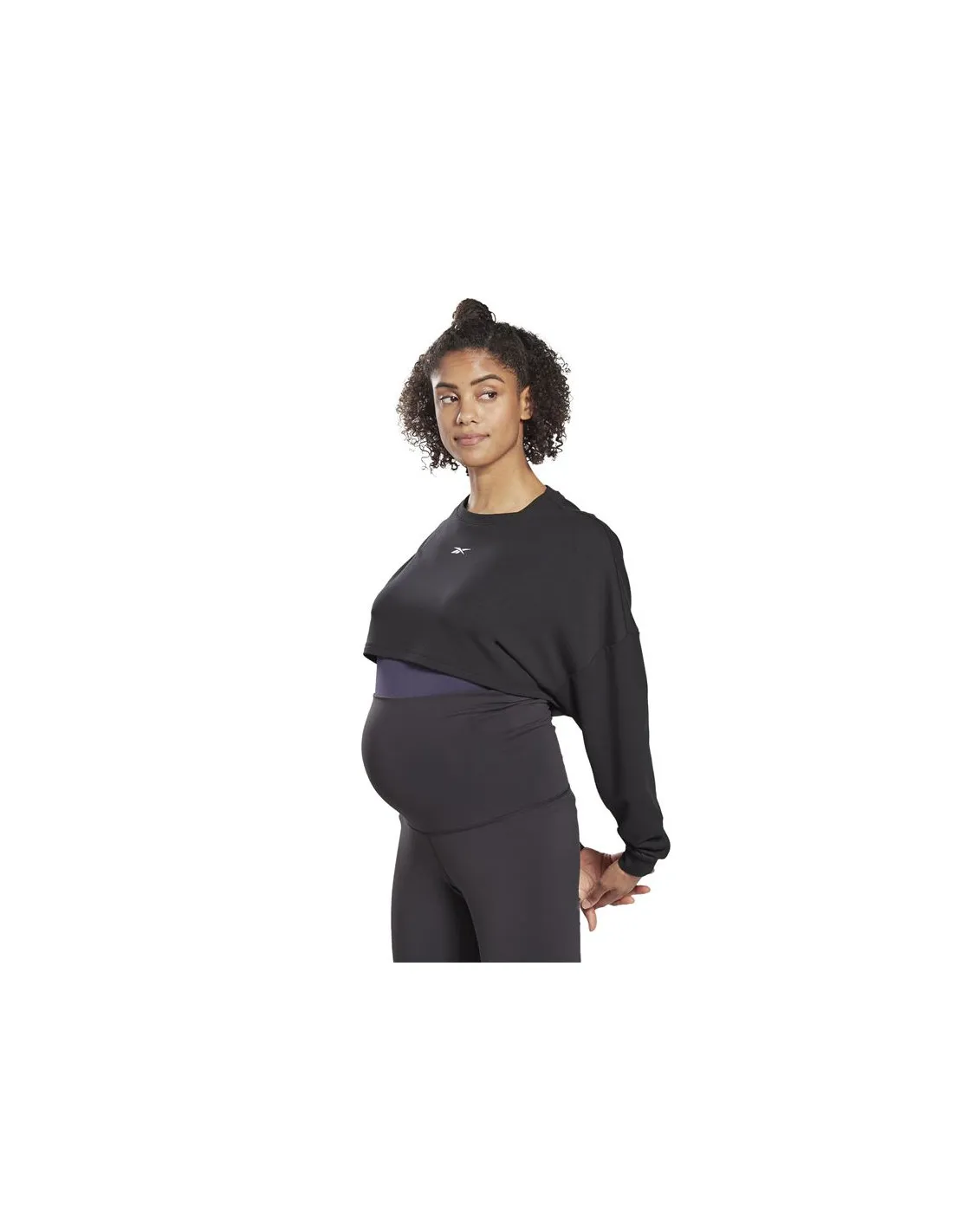 Camiseta Fitness Reebok Studio Maternity Restorative Larga