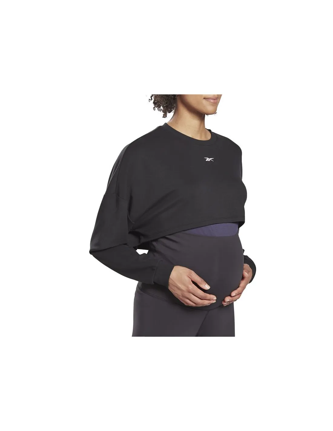 Camiseta Fitness Reebok Studio Maternity Restorative Larga