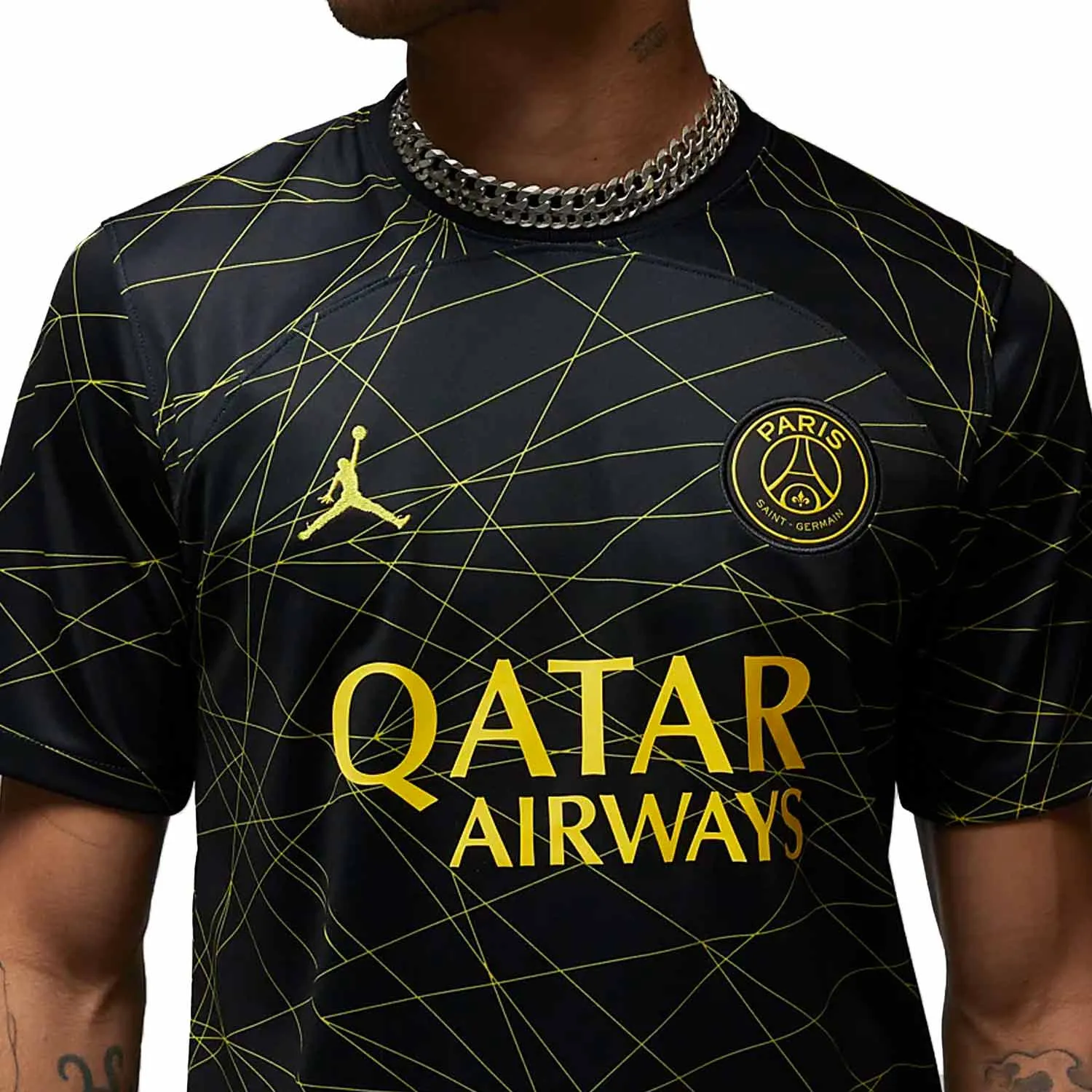 Camiseta Nike 4a PSG x Jordan 2023 Dri-Fit Stadium