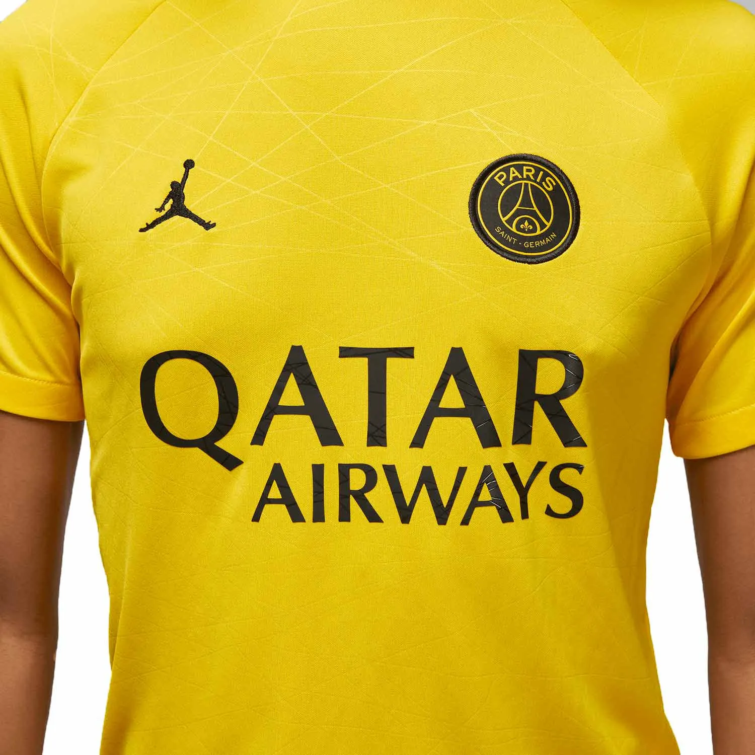 Camiseta Nike 4a PSG x Jordan pre-match Academy Pro