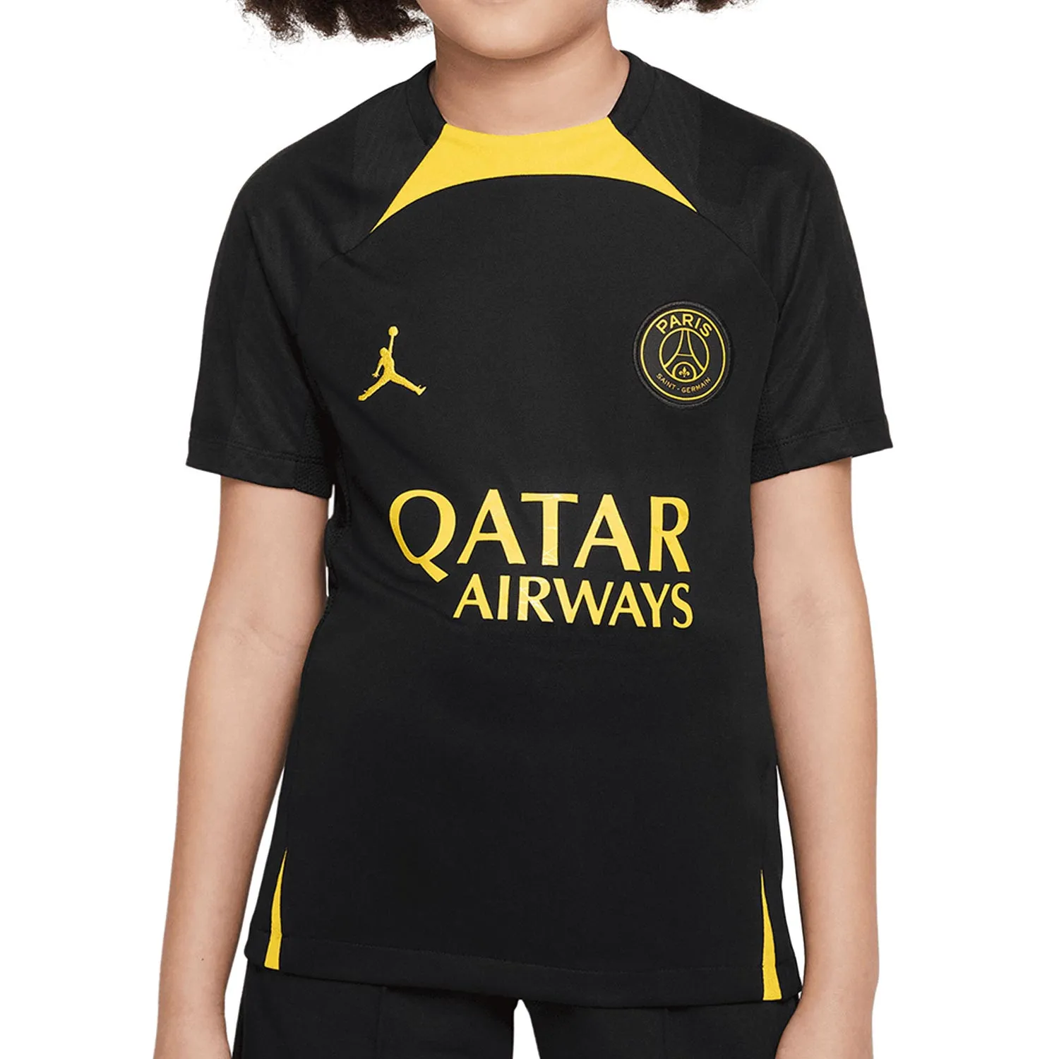 Camiseta Nike PSG x Jordan entrenamiento niño 4th DF Strike