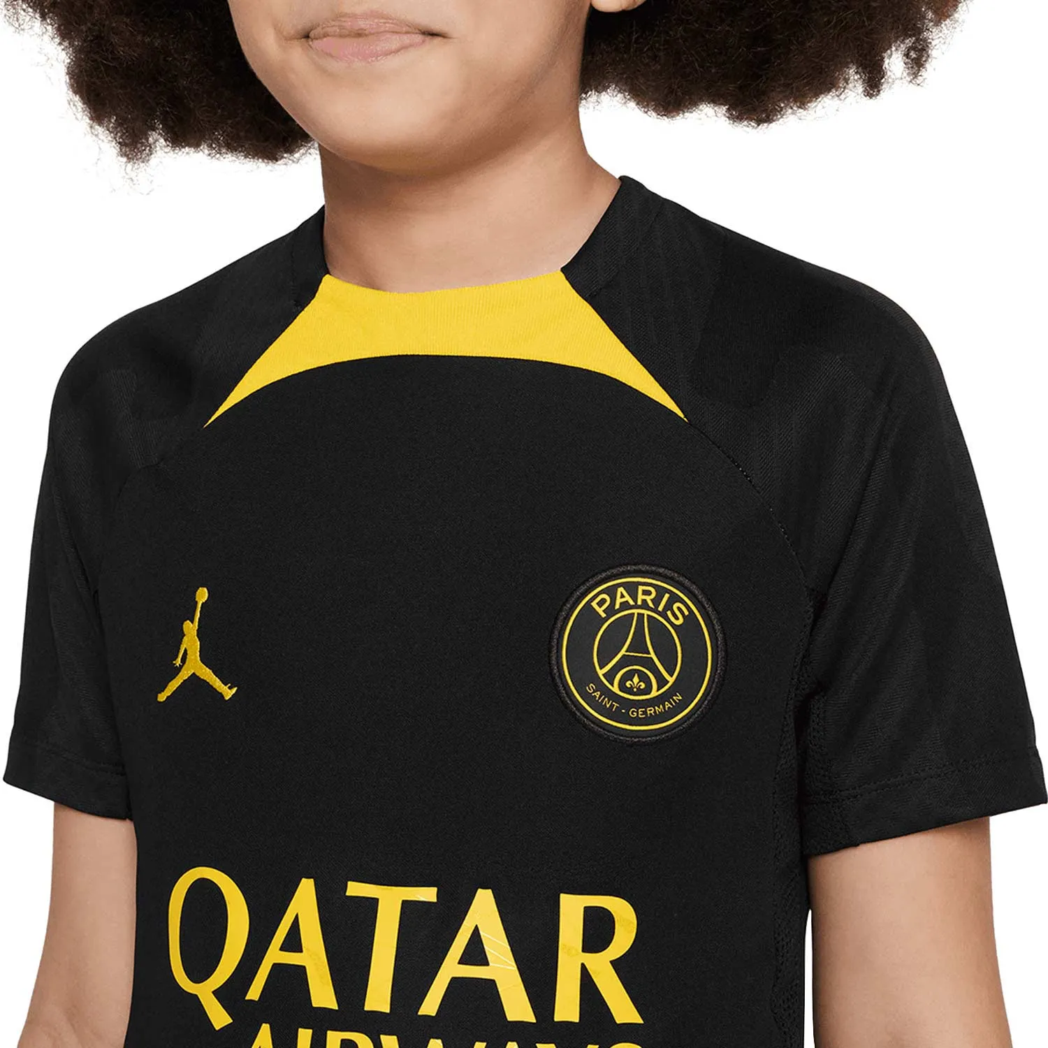 Camiseta Nike PSG x Jordan entrenamiento niño 4th DF Strike