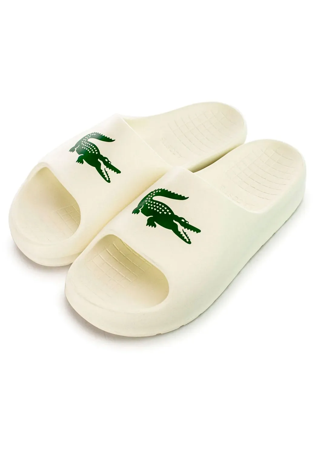 Chanclas Lacoste Serve Slide 2.0 Blancas