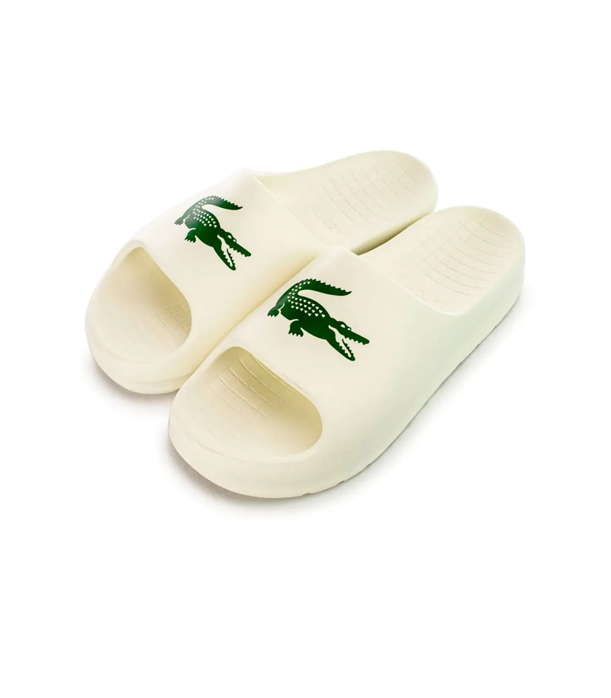 Chanclas Lacoste Serve Slide 2.0 Blancas