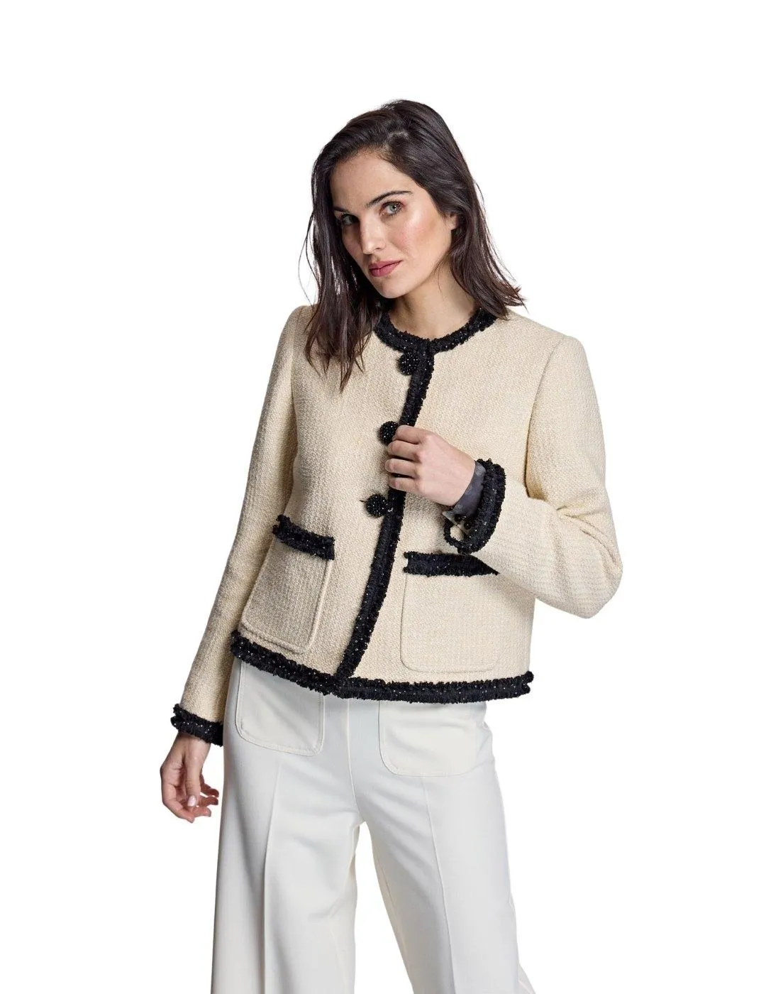 Chaquetas ALBA CONDE beige para Mujer.