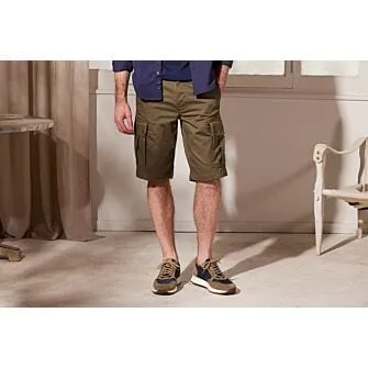 Dark Olive Cargo Shorts - CORBEN II