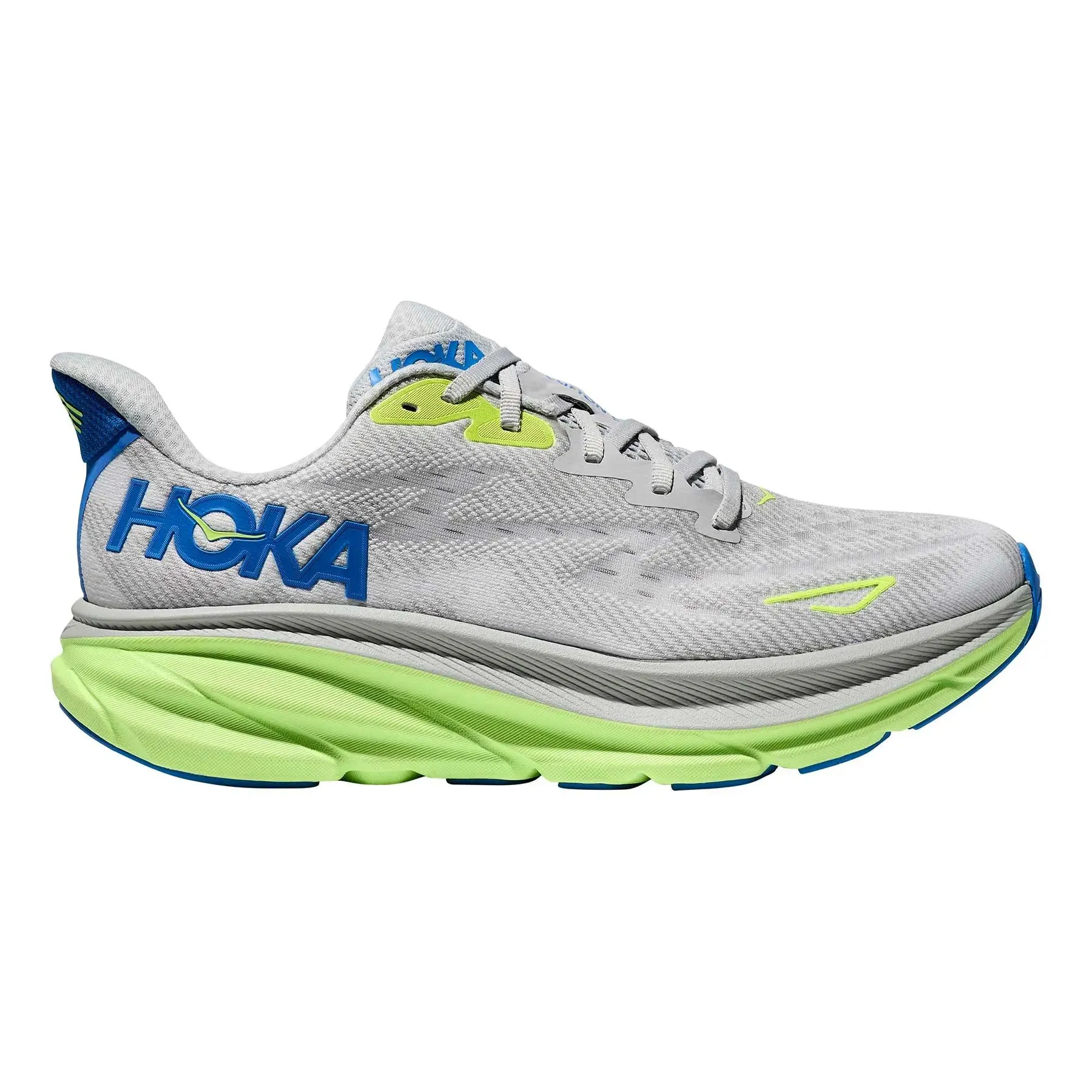 HOKA CLIFTON 9 STARDUST/ELECTRIC COBALT