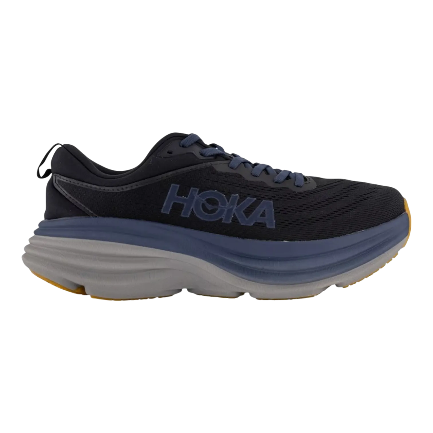 Hoka One Bondi 8 Black/Iron Ore 1123202-BCKRN