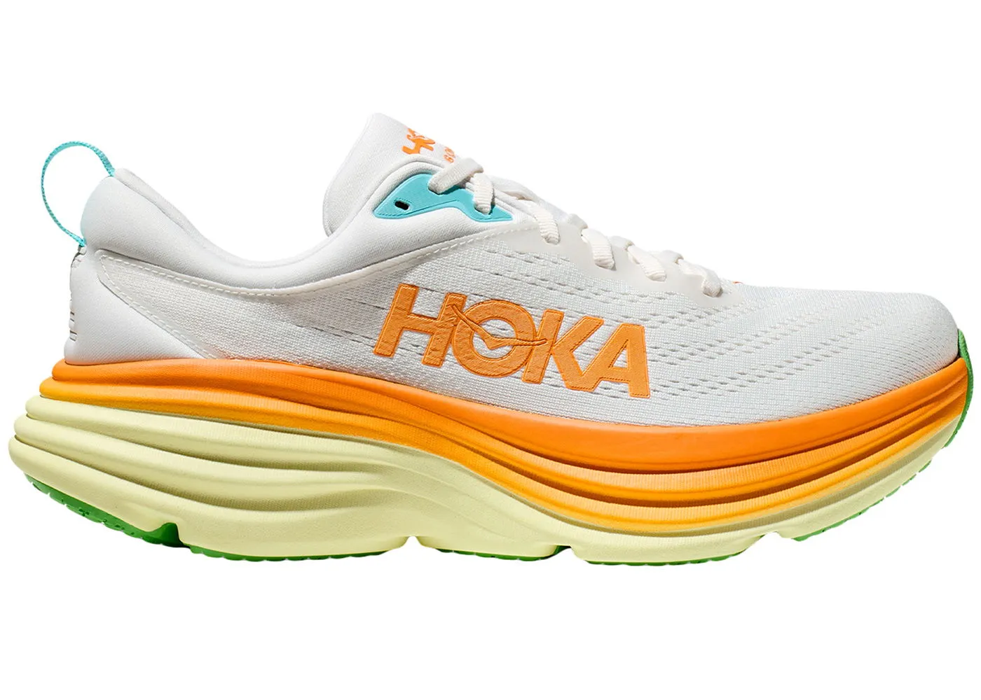 Hoka One One Bondi 8 Blanc De Blanc Solar