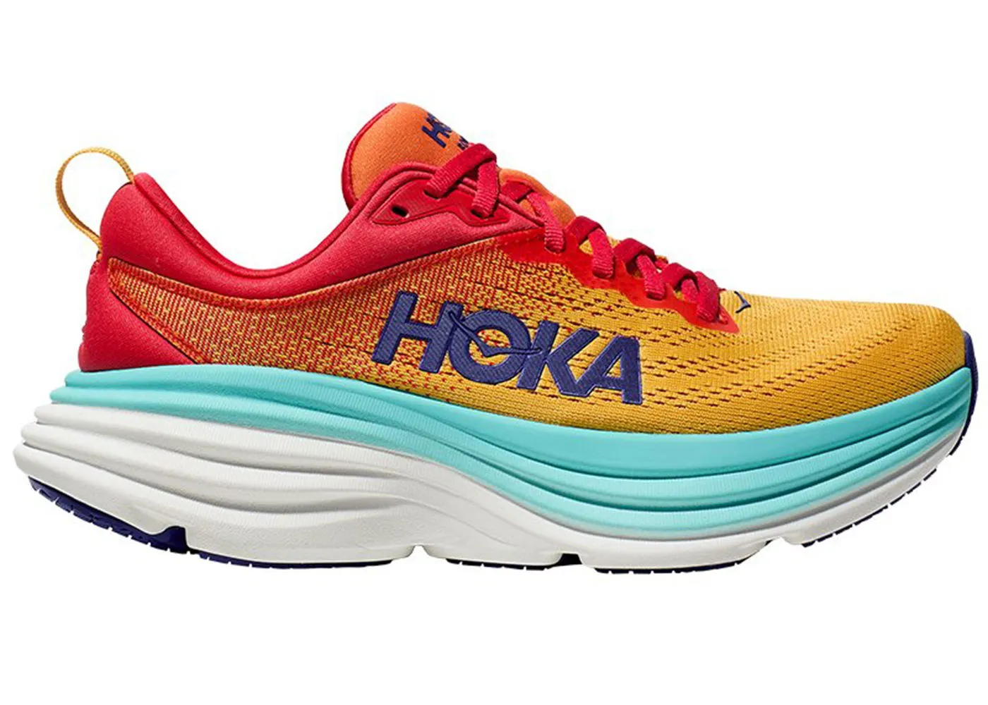 Hoka One One Bondi 8 Cerise Cloudless