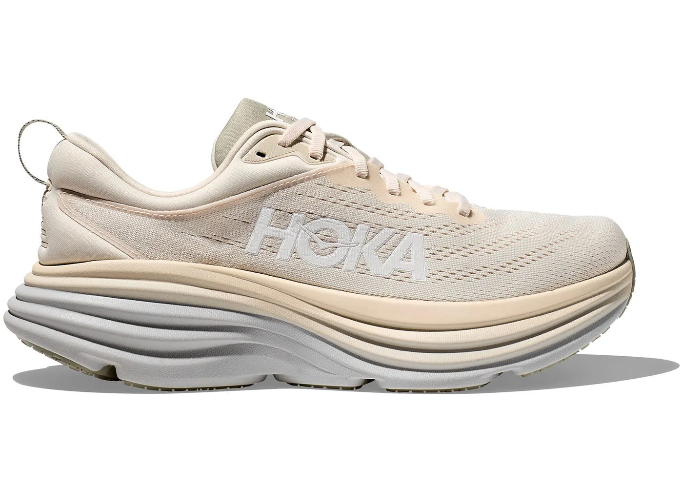 Hoka One One Bondi 8 Oat Milk Barley