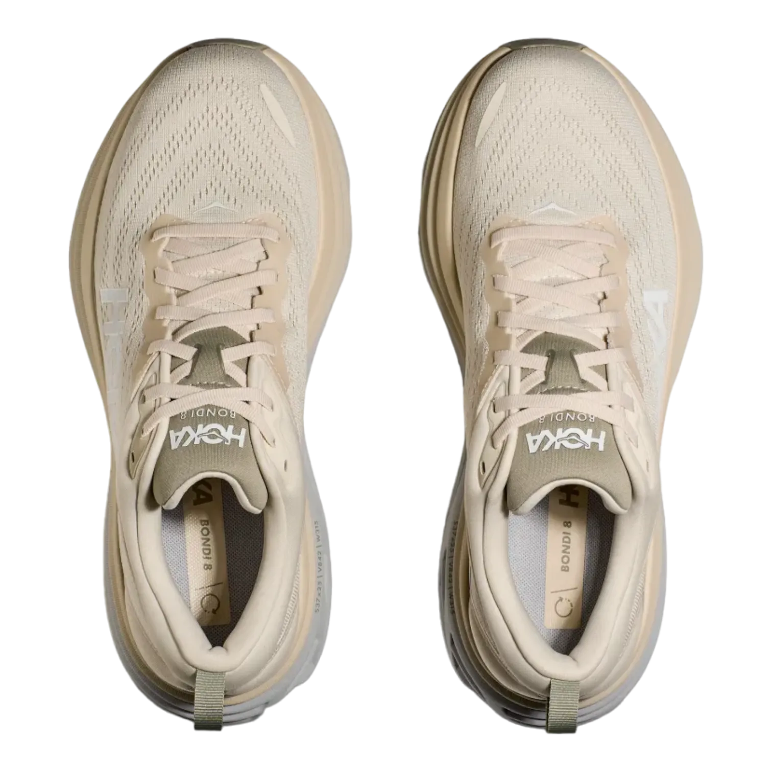 Hoka One One Bondi 8 Oat-Milk/Barley 1123202-OKB