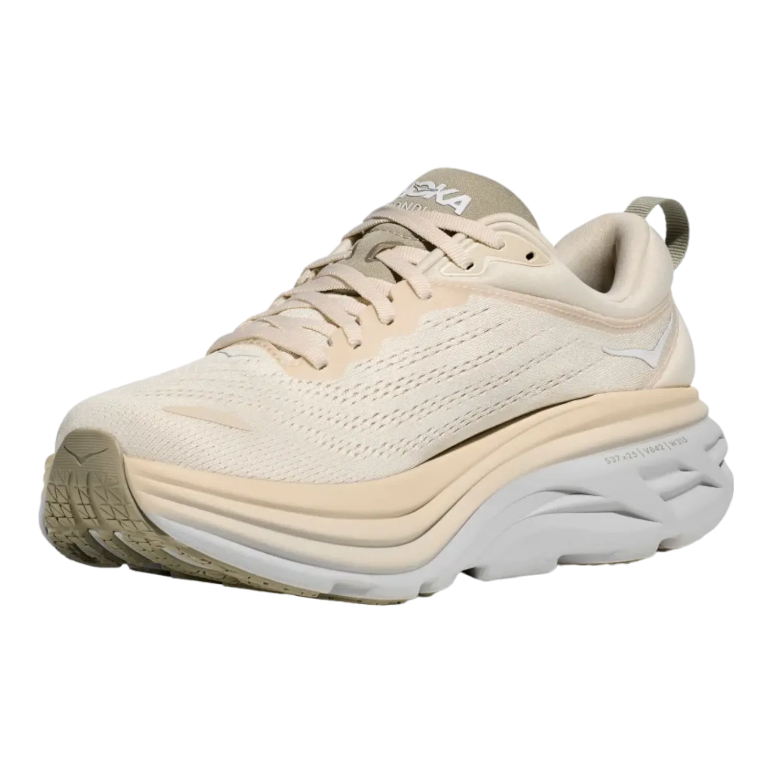 Hoka One One Bondi 8 Oat-Milk/Barley 1123202-OKB