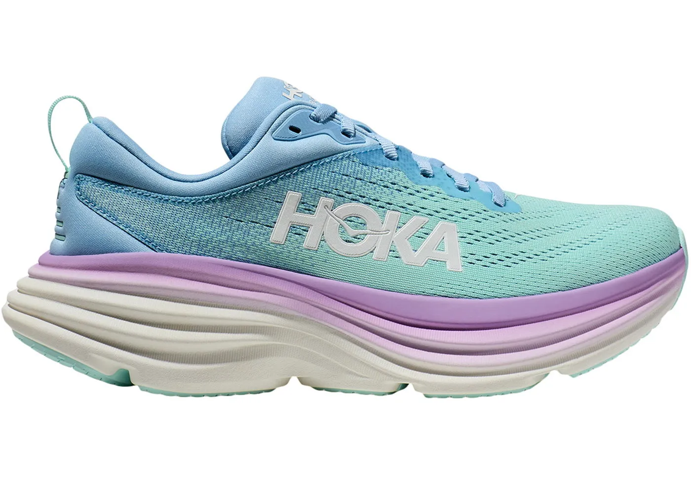 Hoka One One Bondi 8 "Airy Blue Sunlit Ocean" W