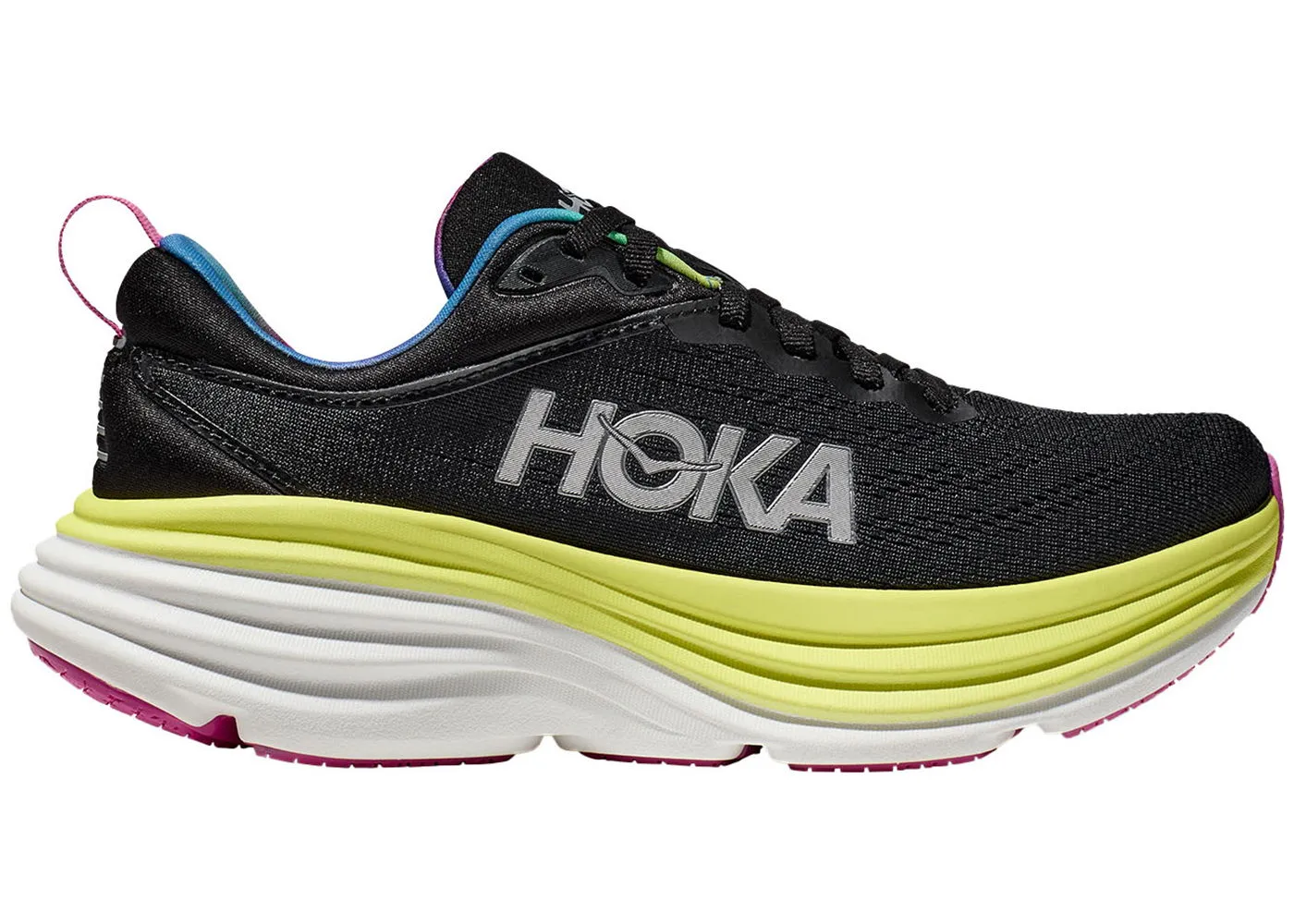 Hoka One One Bondi 8 "Black Citrus"