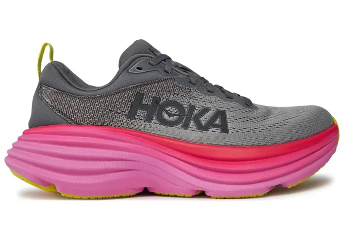 Hoka One One Bondi 8 "Castlerock Strawberry" W