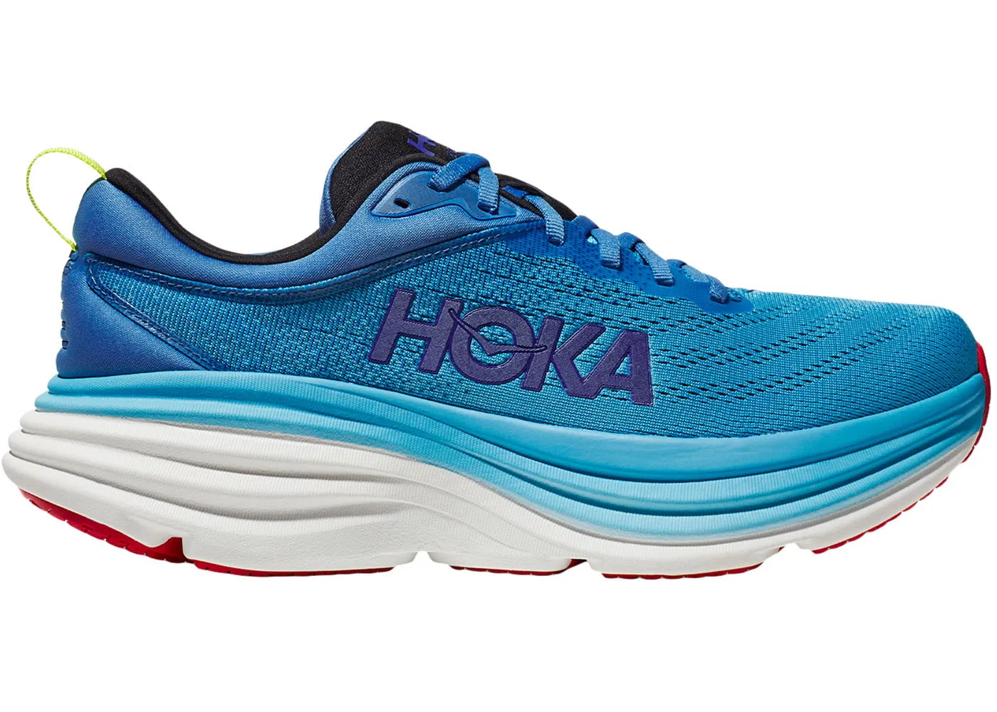 Hoka One One Bondi 8 Virtual Blue Swim Day