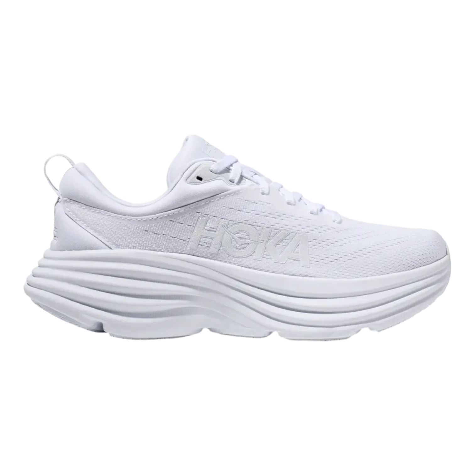 Hoka One One Bondi 8 White for Women 1127952-WWH