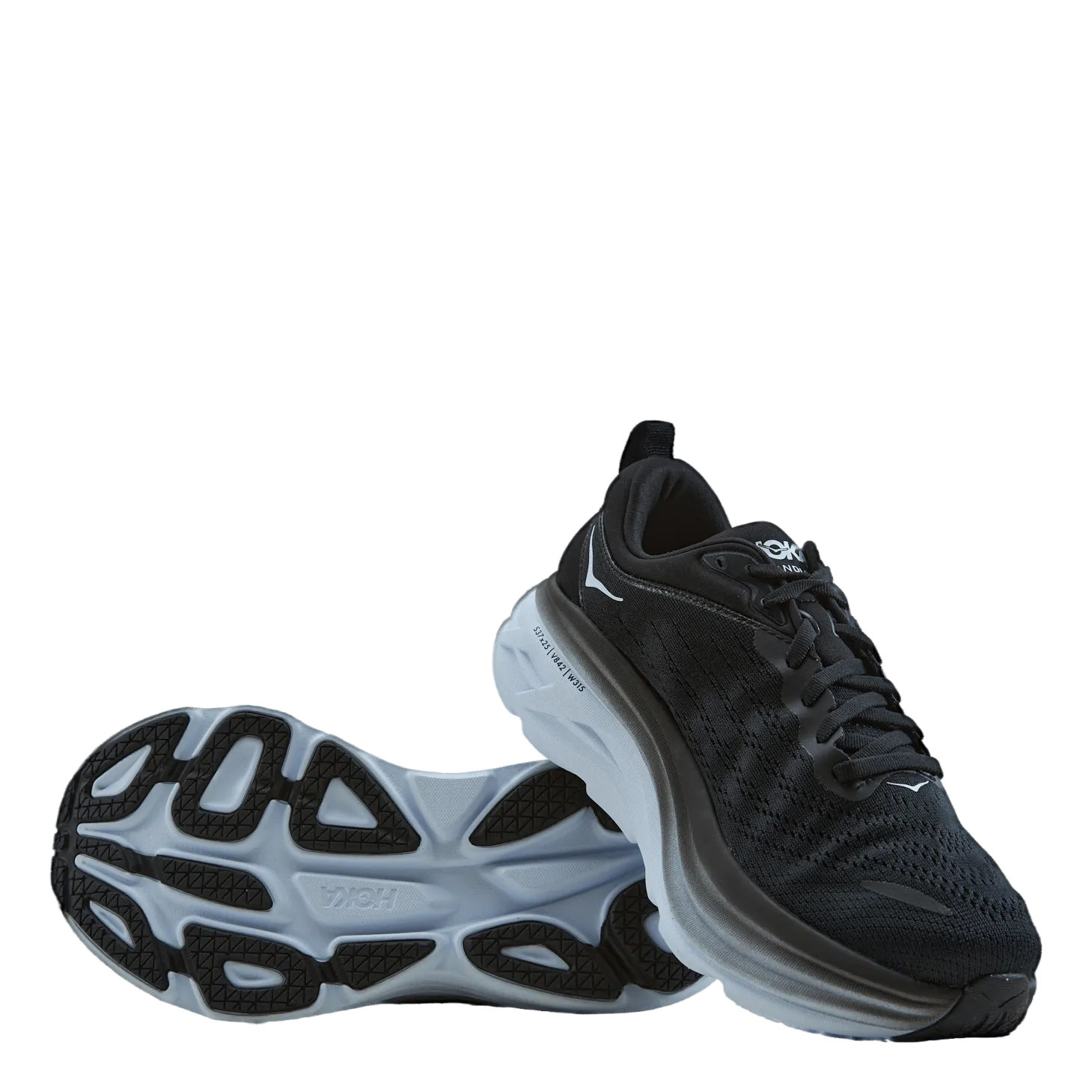 Hoka One One M Bondi 8 Wide Black / White