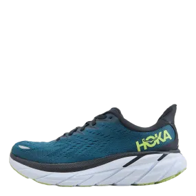 Hoka One One M Clifton 8 Wide Blue Coral / Butterfly