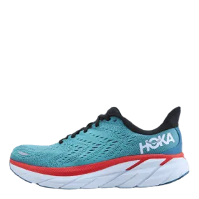 Hoka One One M Clifton 8 Wide Real Teal / Aquarelle