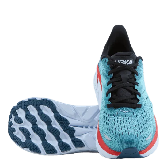 Hoka One One M Clifton 8 Wide Real Teal / Aquarelle