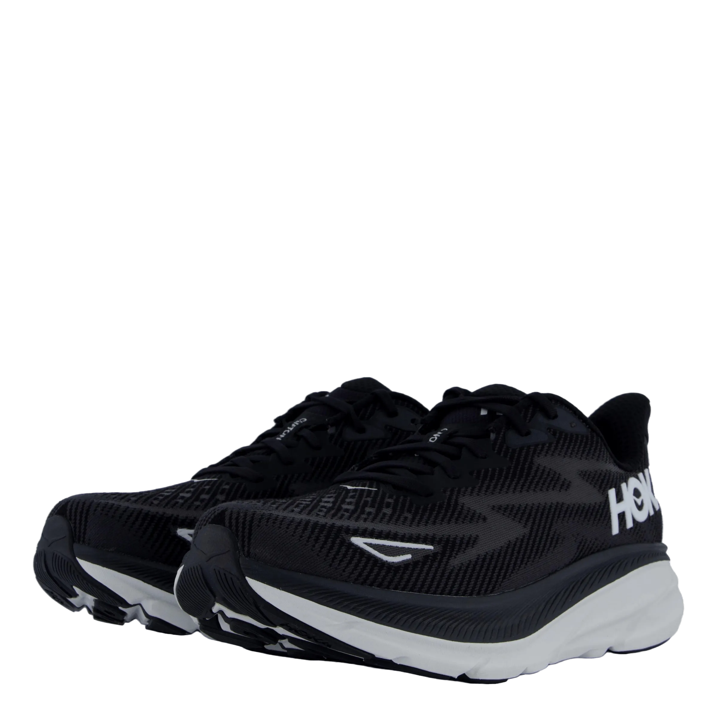 Hoka One One M Clifton 9 Wide Black / White