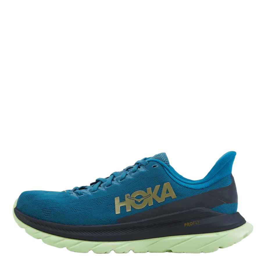 Hoka One One M Mach 4 Blue Coral / Black