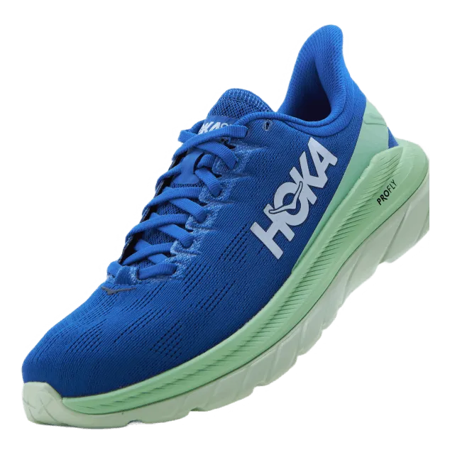 Hoka One One M Mach 4 Dazzling Blue / Green Ash