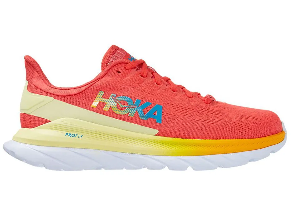 Hoka One One Mach 4 Hot Coral