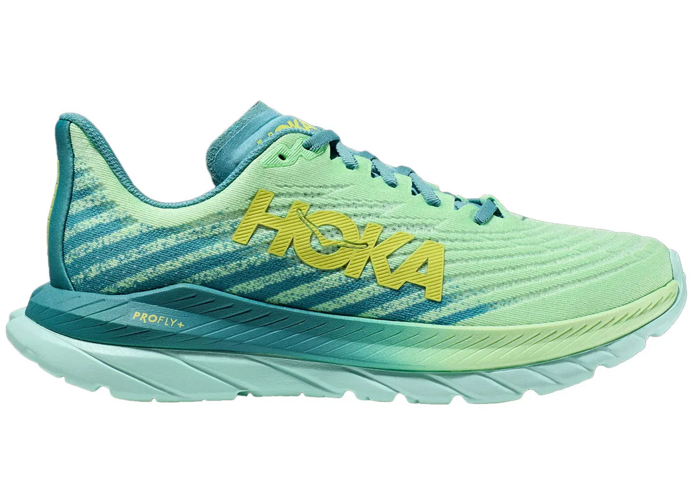 Hoka One One Mach 5 Lime Glow Ocean