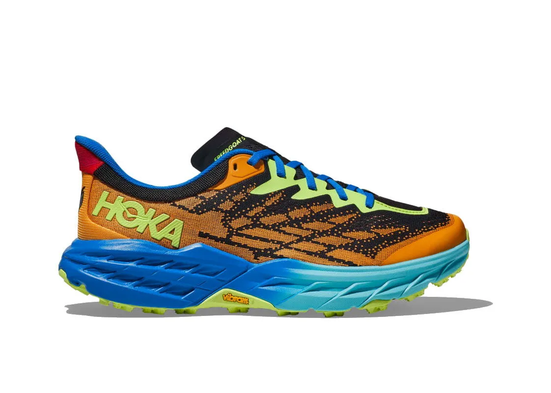 Hoka One One Speedgoat 5 Solar Flare Diva Blue